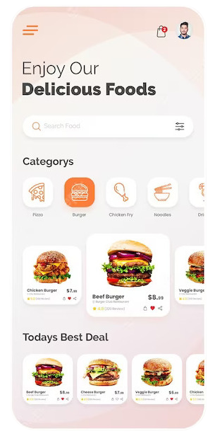 resturaunt app template