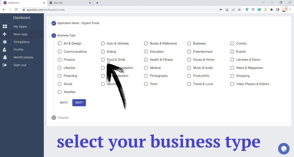 select-your-business-type